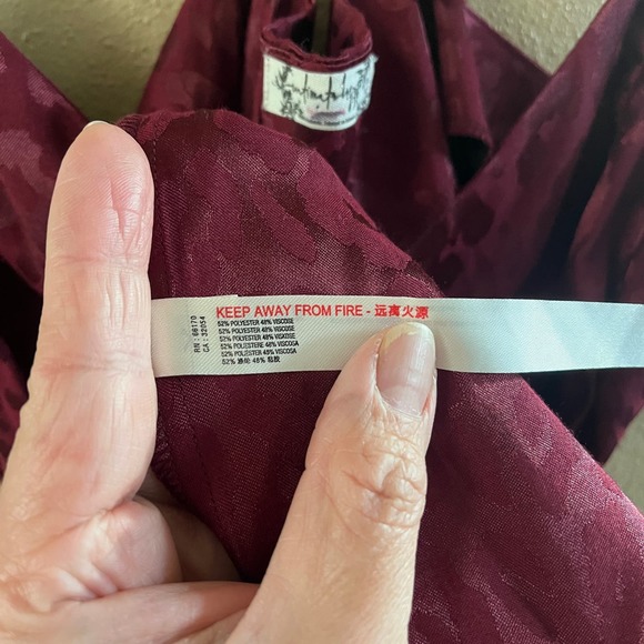 Free People Intimately Bow-Dacious tie front satin mini dress - Picture 10 of 10